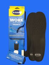 Dr. Scholl's Work All-Day Insoles w/ Massaging Gel Men's Size 8-14 Black... - $11.00