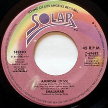 Shalamar - &quot;You&#39;re The One for Me&quot; / &quot;Amnesia&quot; 45 rpm 7&quot; Single Solar Records - £0.88 GBP