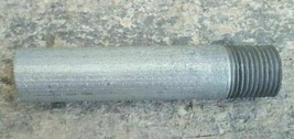 4&quot; Long 1/2&quot; Galvanized Rigid Conduit Pipe Nipple One Sided - £8.53 GBP