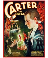 2581.Carter the great Magician 18x24 Poster.Magic Mystical show.Home dec... - £22.38 GBP