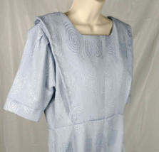 Amish Mennonite Cape Dress 42&quot; Bust/34&quot; Waist - Modest Feminine Textured - £29.49 GBP