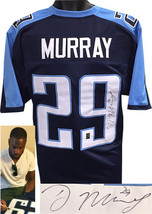 DeMarco Murray signed Navy Blue Custom Stitched Pro Style Football Jersey #29 XL - £54.64 GBP