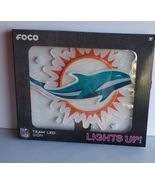 Miami Dolphins NFL LED Neon Light Logo Sign NEW! 15" - $79.19