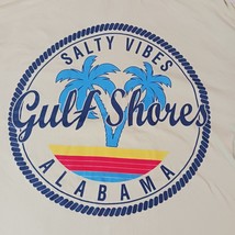 Miami Style Gulf Shores Men's Yellow Combed Cotton Hoodie Pullover Sweatshirt L image 3