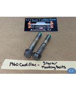 OEM 1960 CADILLAC 390 ENGINE STARTER MOTOR MOUNTING BOLTS ~ SET OF 2 - $47.47 CAD