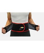 MAXAR Bio-Magnetic Deluxe Back Support Belt - Infared/Cera Heat Fabric: ... - $44.55