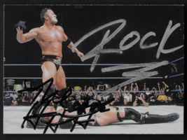 The rock &amp; Triple H dual autograph signed 2000 wrestling card #38 WWF - £159.36 GBP
