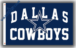 Dallas Cowboys Football Team Memorable Flag 90x150cm3x5ft Dallas Cowboys Banner - $13.95