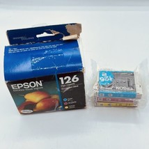 Genuine Epson 126 High-Capacity Ink Cartridge Cyan/Magenta/Yellow Expire 09/2022 - $19.79