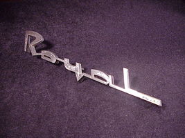 Vintage Script Royal Word Metal Emblem for a Dodge Royal Lancer Car, DP ... - £30.22 GBP