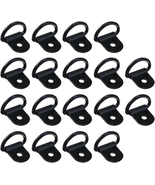 18Pcs Black D-Rings Anchor Lashing Tie Downs for Car, Truck, Trailer - $198.11 MXN