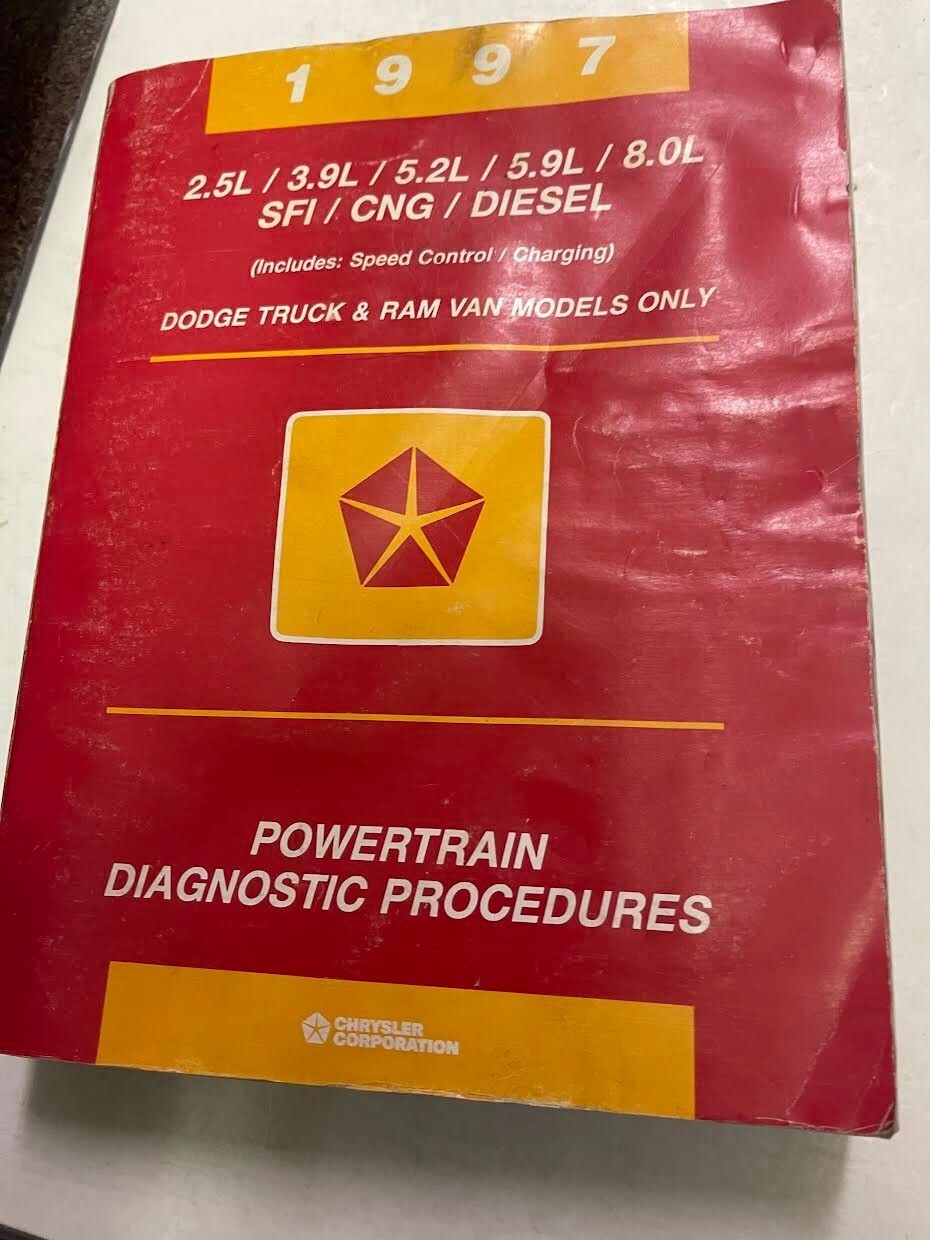 Manuale Di Servizio E Riparazione Set Per 1997 DODGE RAM VAN WAGON Item image 8