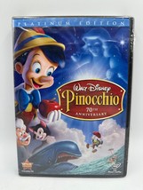 Pinocchio (DVD, 2009, 2-Disc Set, 70th Anniversary Platinum Edition) NEW - $9.74