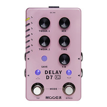 Mooer D7 X2 DELAY Guitar Effector New From Mooer - £110.65 GBP