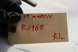 2009-2013 TOYOTA MATRIX REAR LEFT DOOR LOCK ACTUATOR HANDLE  R1968 image 2