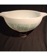 Vintage USED Pyrex Cinderella Mixing Bowl 2.5 QT Butterprint Turquoise &amp;... - €40,74 EUR