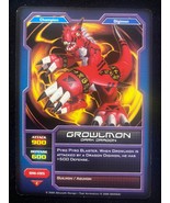 2005 Bandai Digimon Growlmon DM-195 Champion level Card - £1.56 GBP