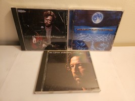 Lotto di 3 CD di Eric Clapton: Unplugged, Pilgrim, Journeyman - £7.43 GBP
