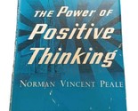 The Power of Positive Thinking 1953 Norman Vincent Peale First Edition 8... - $14.80