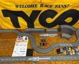 1993 UNUSED TYCO TCR Slotless Slot Car RACE SET 17&#39; COUNTRY ROADS 3-CAR ... - $149.99