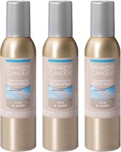 Yankee Candle Concentrated Room Spray - 3 Pack - SUN &amp; SAND - New - $23.33