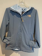The North Face Windwall Jacket Blue Full Zip Hood Women Small S/P Lined ... - $69.99