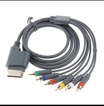OEM Genuine Microsoft Xbox 360 Console Component HD AV Cable HDTV X80125... - $9.85