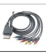 OEM Genuine Microsoft Xbox 360 Console Component HD AV Cable HDTV X80125... - $9.85