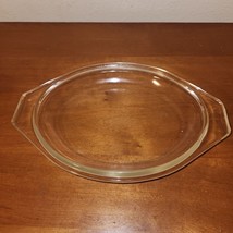 Pyrex Clear Glass Round Baking Dish With Handles #943C4 - $10.00
