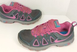 NIKE Air Alvord 10 Trail Running Shoes Size 11 Anthracite Gray/Pink 512041-005 - £18.76 GBP