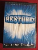 RESTORE! GREGORY DICKOW 4CD CHRISITIAN SPIRITUAL POSITIVITY AUDIOBOOK: S... - £7.77 GBP