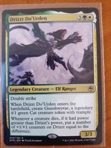 Drizzt Do&#39;Urden Magic The Gathering Forgotten Realms Rare 220 MTG DND Elf - $2.97
