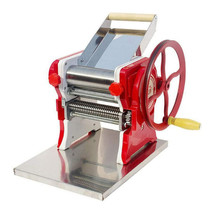 Commercial Pasta Press Maker Manual Noodle Machine Dumpling Skin Roller Tool] - £129.08 GBP