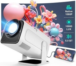 Mini Projector 1080P HD, 150” Display, Auto Keystone, BT 5.0, USB - $517.67 MXN