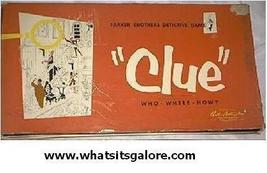 1950 CLUE board game  - £11.99 GBP