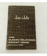 vintage jots and jolts The Human relations pocket memo Dec 1980 calendar  - €17,15 EUR
