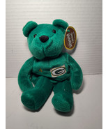 VTG Salvinos Bammers BRETT FAVRE Green Bay Packers #4 Beanie Plush Bear ... - $12.86