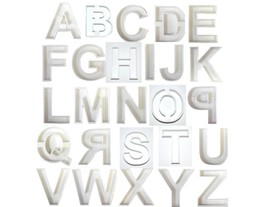 Alphabet Letters Complete Set Of 26 Cookie Cutters USA PR1012 - £41.76 GBP