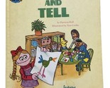 Sesame Street Book Club Show and Tell Good Hardcover Vintage - $5.48
