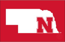 h Nebraska Cornhuskers Logo Mascot Poster 12x8in Metal Sign NCAA College - €21,34 EUR