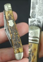 rare vintage pocket knife SHAPLEIGH HDWE CO ST LOUIS MO bone knife EARLY... - £46.92 GBP