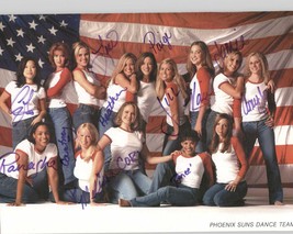 Phoenix Suns Dance Team Signed Autographed Glossy 8x10 Photo - £12.01 GBP