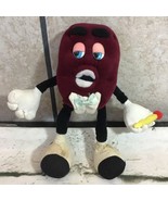 Vintage 80’s California Raisin Applause Plush Posable Stuffed Animal Flaw - $11.88