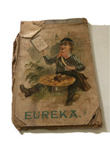 1800s-Early 1900s “Eureka” Boy With Pie Notepad (Very Rare) Fragile - £55.75 GBP