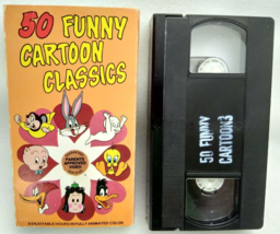 VHS Bugs Bunny and Friends 50 Funny Cartoon Classics 6 hr Looney Tunes (1989) - £13.42 GBP