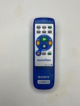Sony RMT-V301 Movietime VCR Remote Control, Transparent Blue / Silver - OEM - £20.45 GBP