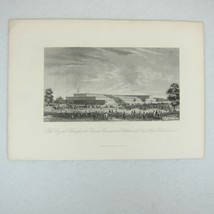 Antique 1851 Engraving Print Crystal Palace Grand International Exhibition RARE - £79.92 GBP