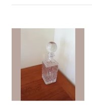  decorative art glass bottle with topper 11” - $149.99