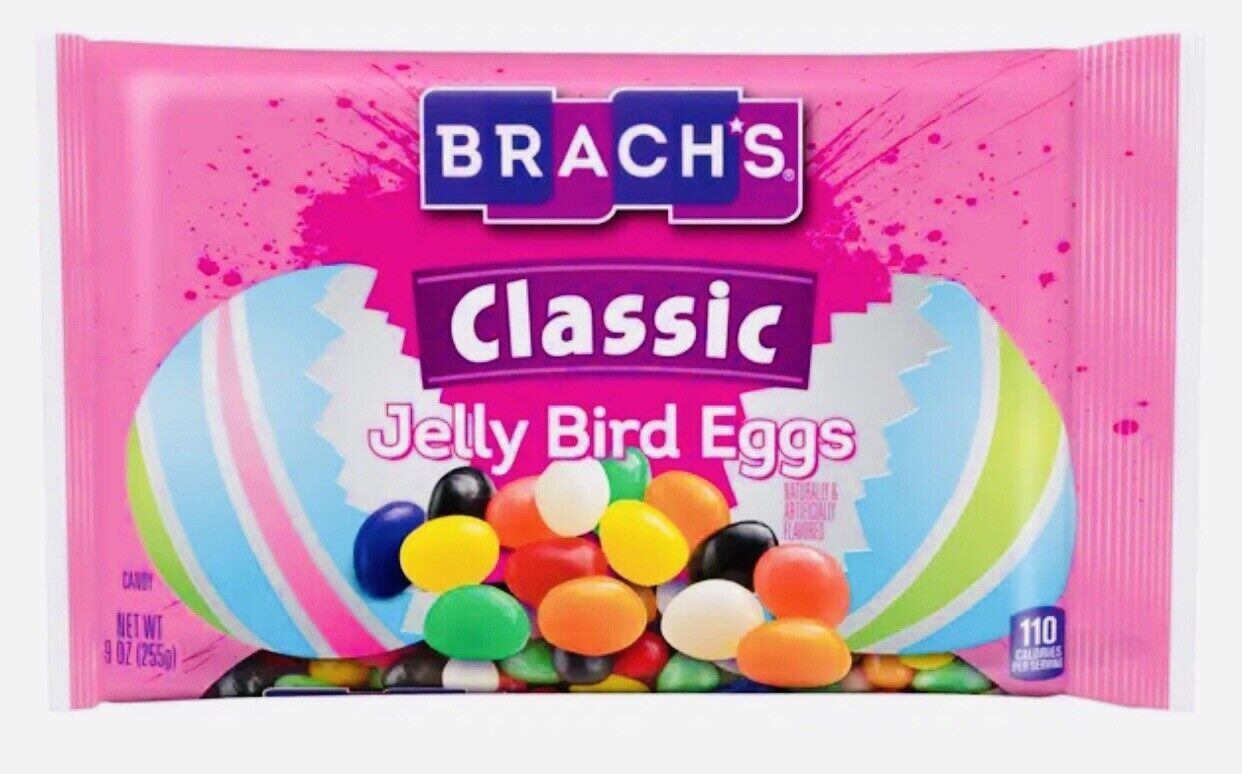 1 Pack Brach's Classic Jelly Bird Eggs 9 Ounce Jellybean Candy. ShipN24Hours - £7.79 GBP