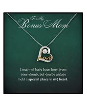 Love Dancing Necklace Bonus Mom Gift, Place in My Heart, Love Dancing Ne... - $53.85+